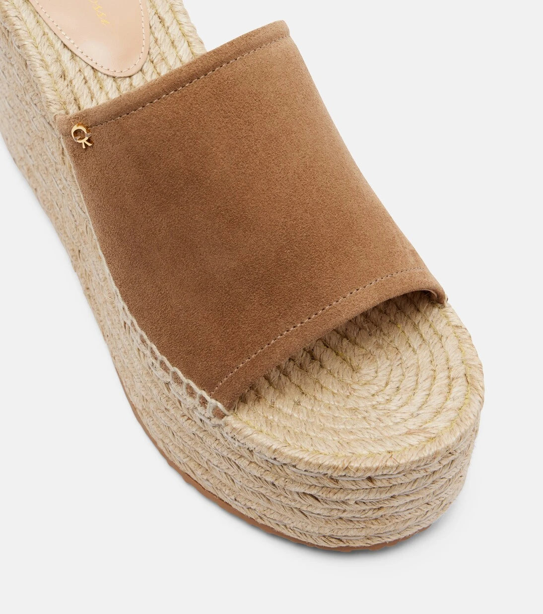 Gianvito Rossi - Suede espadrille wedges