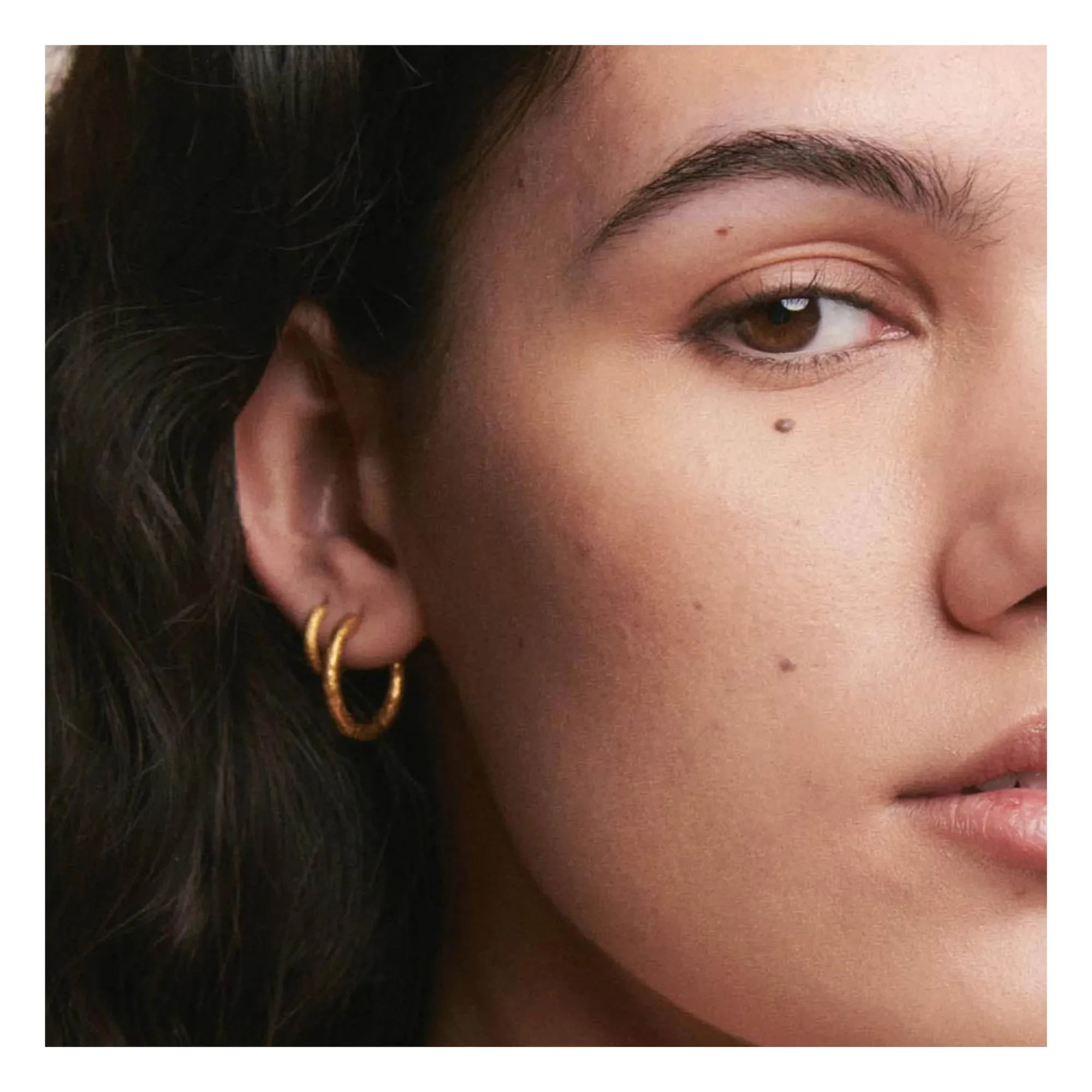 Alhaja - Creoles Flamenco M | Gold