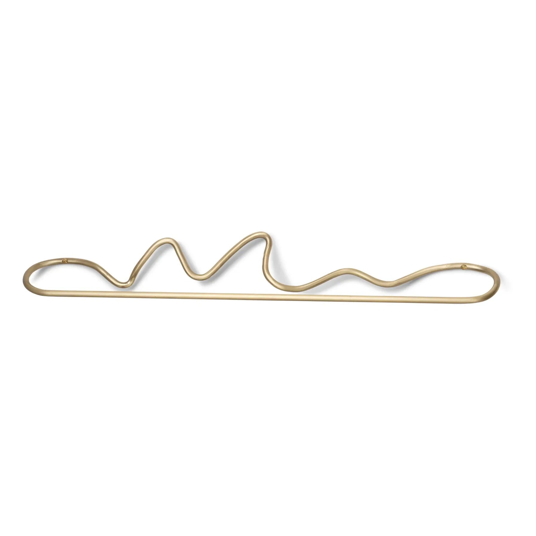 Ferm Living - Curvature Towel Rack | Brass