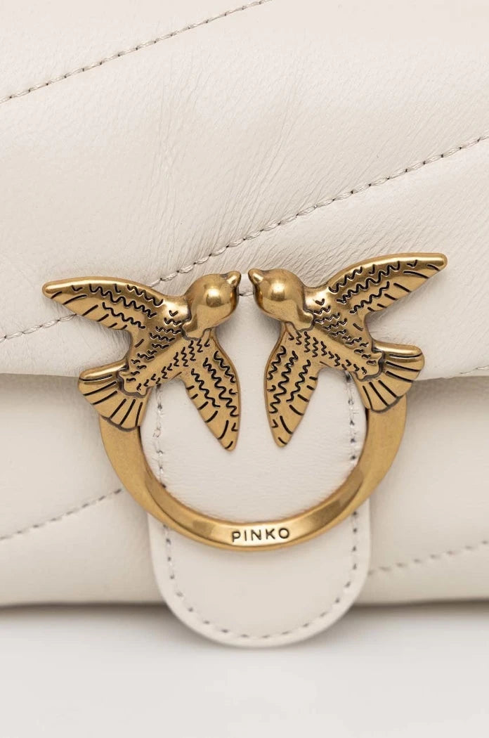 Pinko kadın deri crossbody çanta