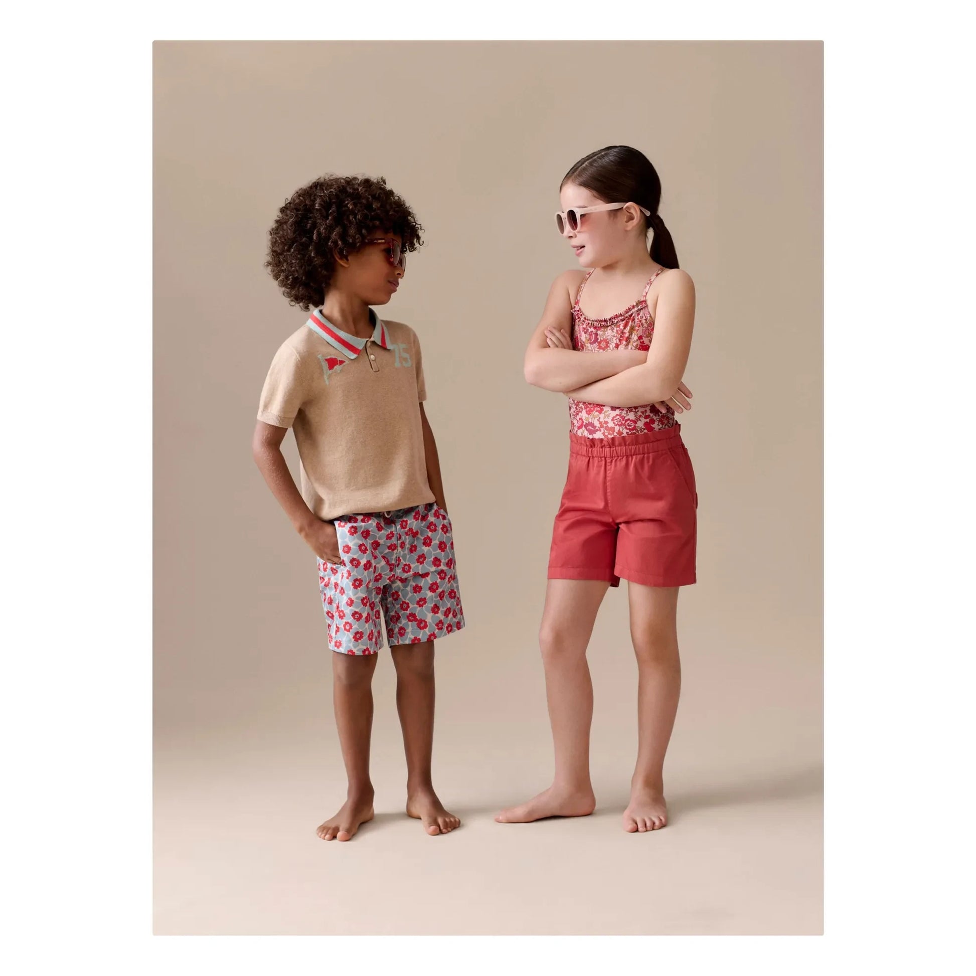 Bonpoint - Polo Loyal | Heather beige