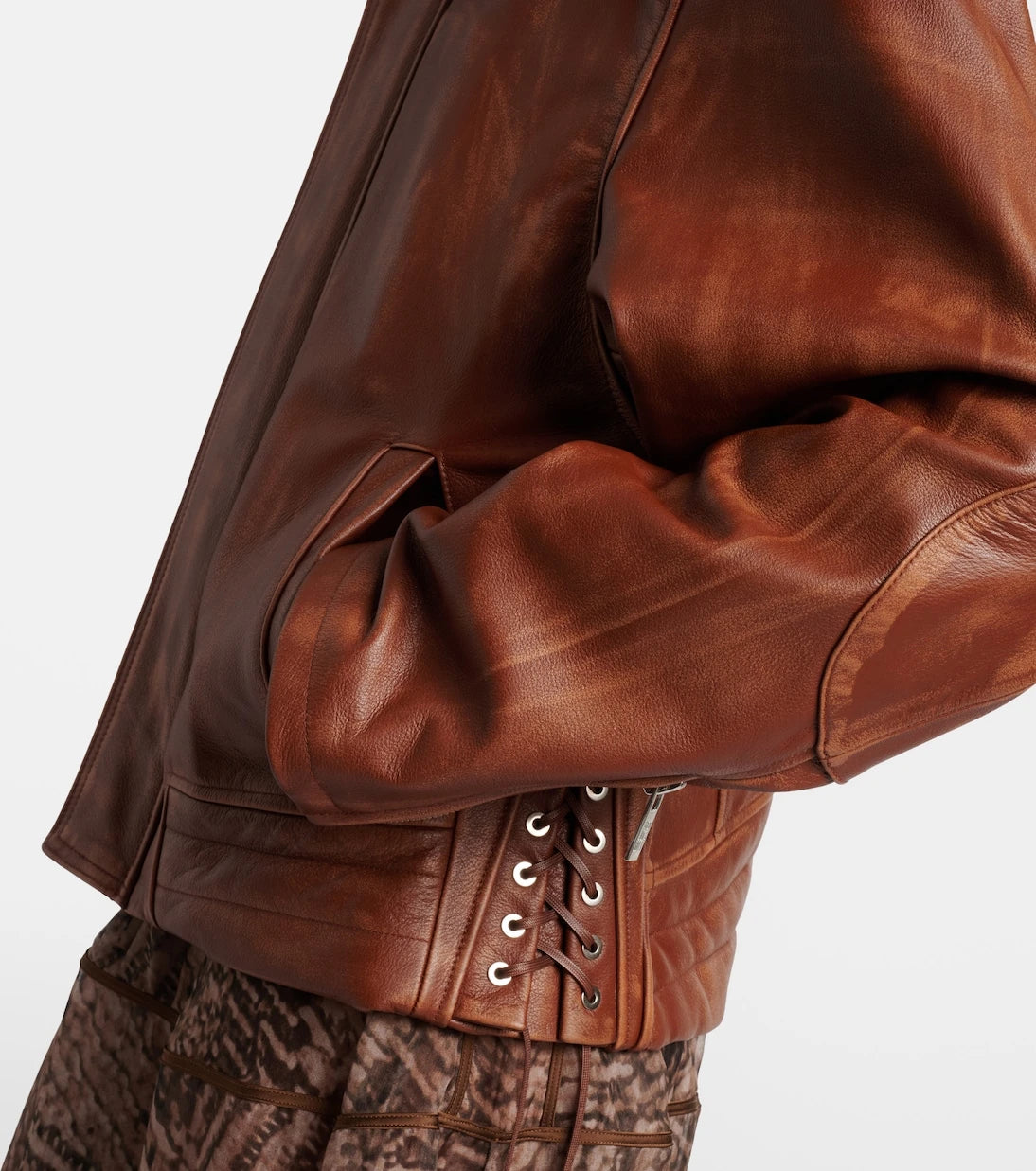 Jacques Wei - Leather jacket
