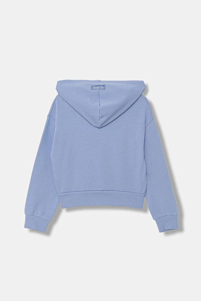 United Colors of Benetton Pamuklu Çocuk Fermuarlı Sweatshirt