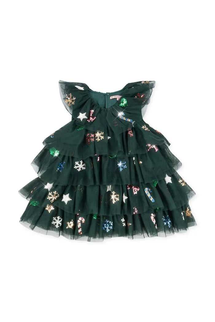 Детска рокля Konges Sløjd YVONNE CHRISTMAS DRESS