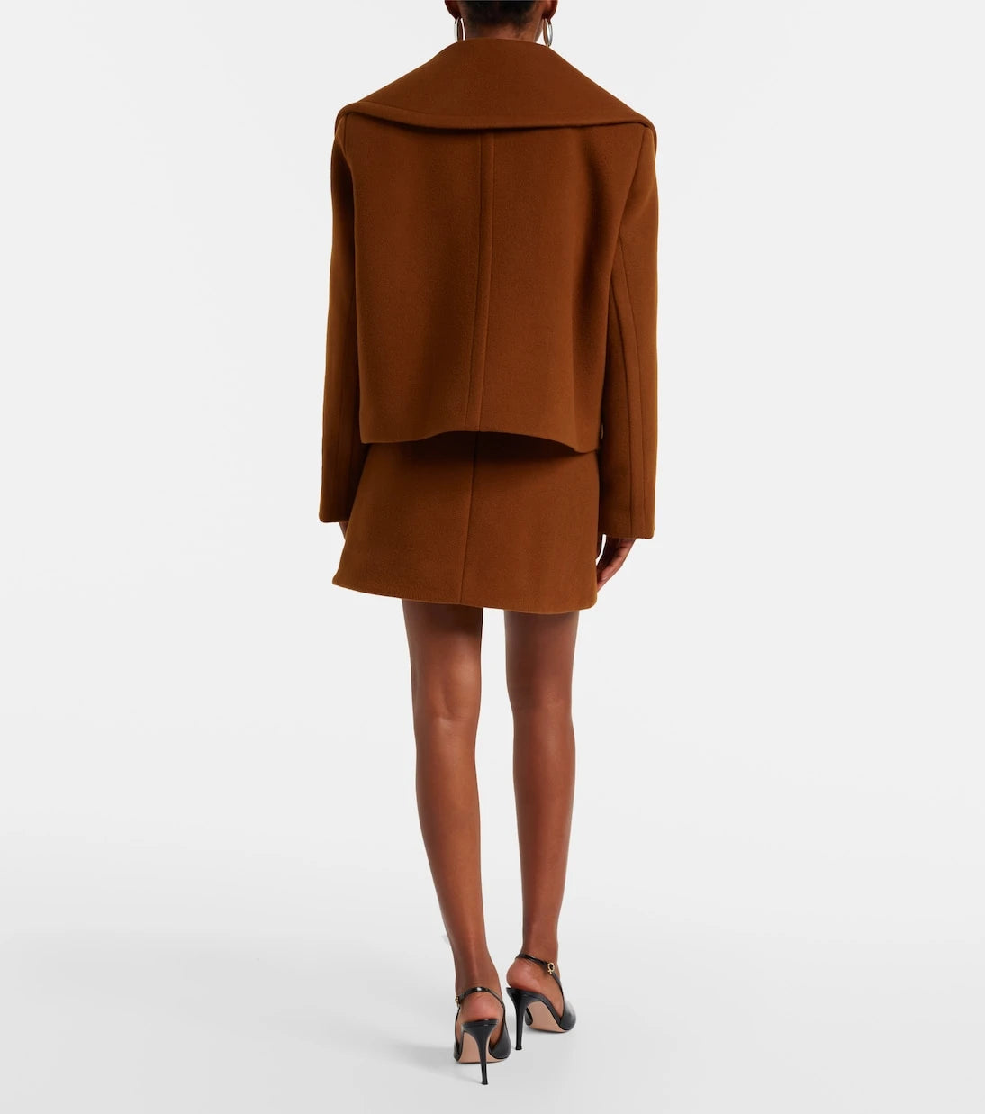 Patou - Cropped wool-blend jacket