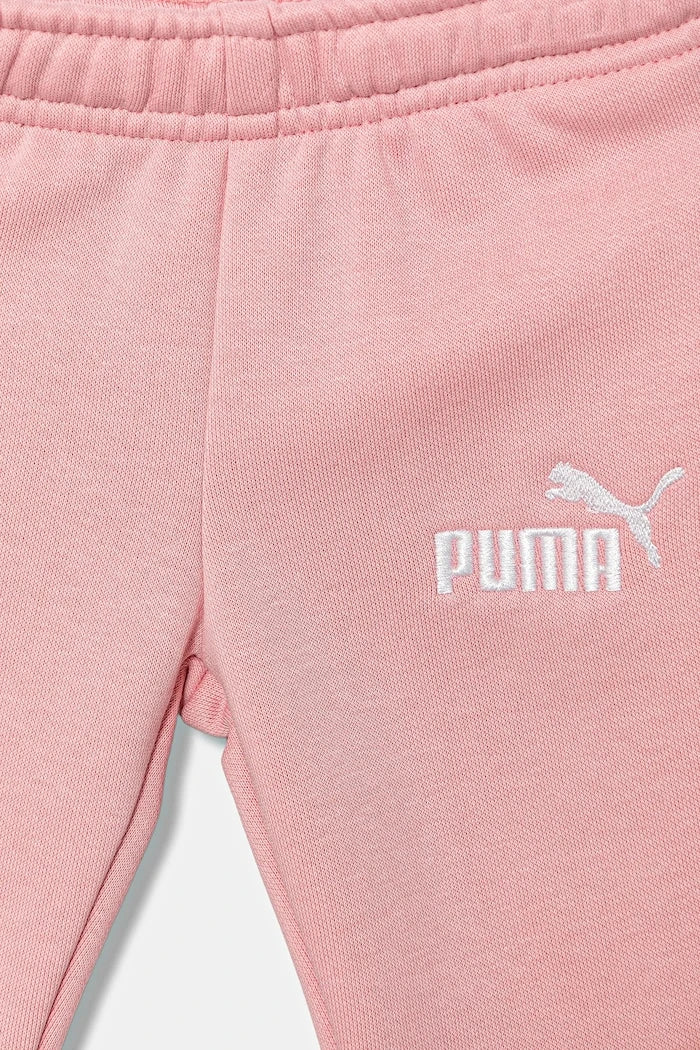 Детски анцуг Puma MINICATS AOP Crew Set FL INF
