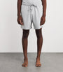 Cotton-Blend Lounge Sweatshorts HEATHER GREY