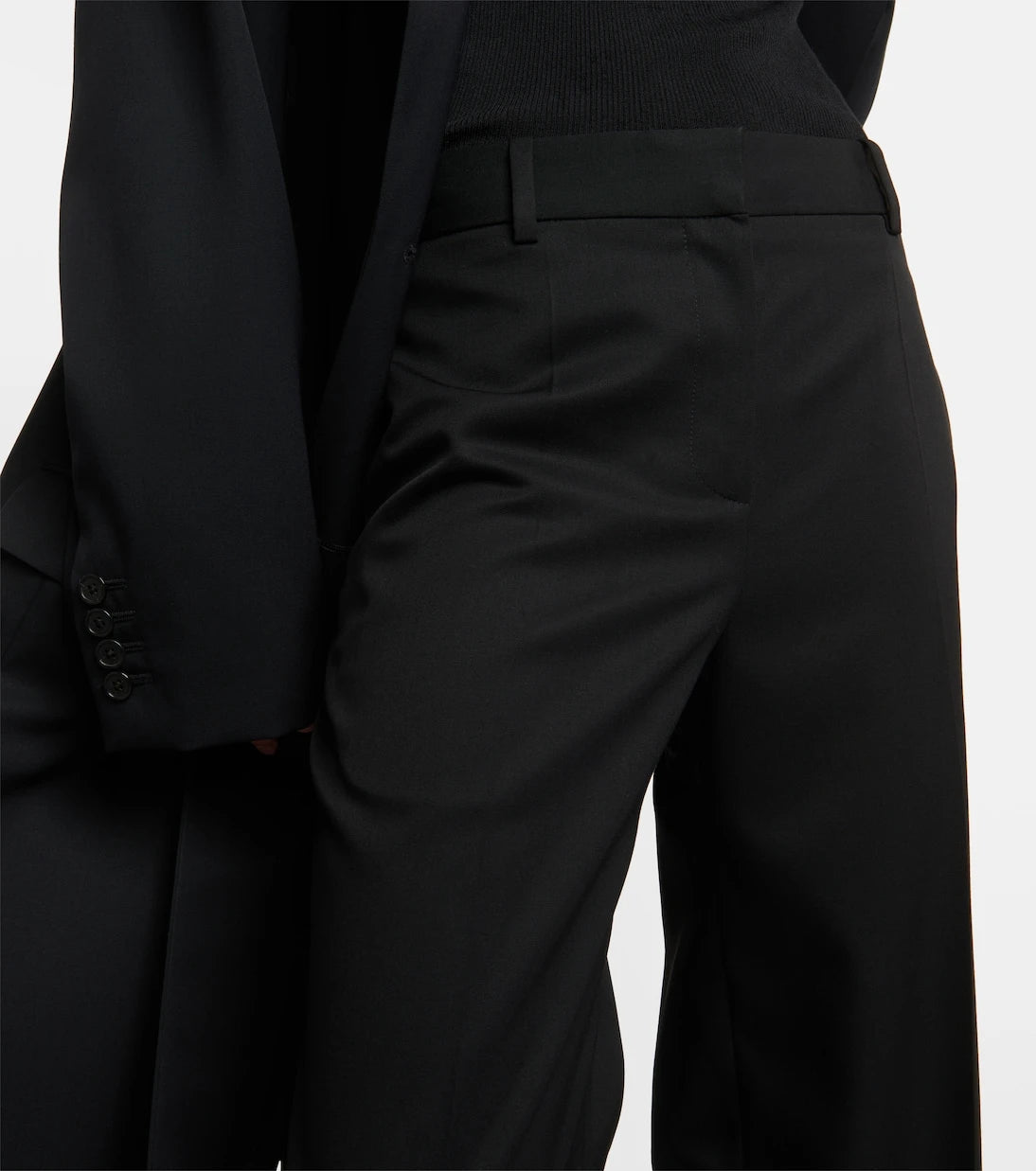 The Row - Encore wool flared pants