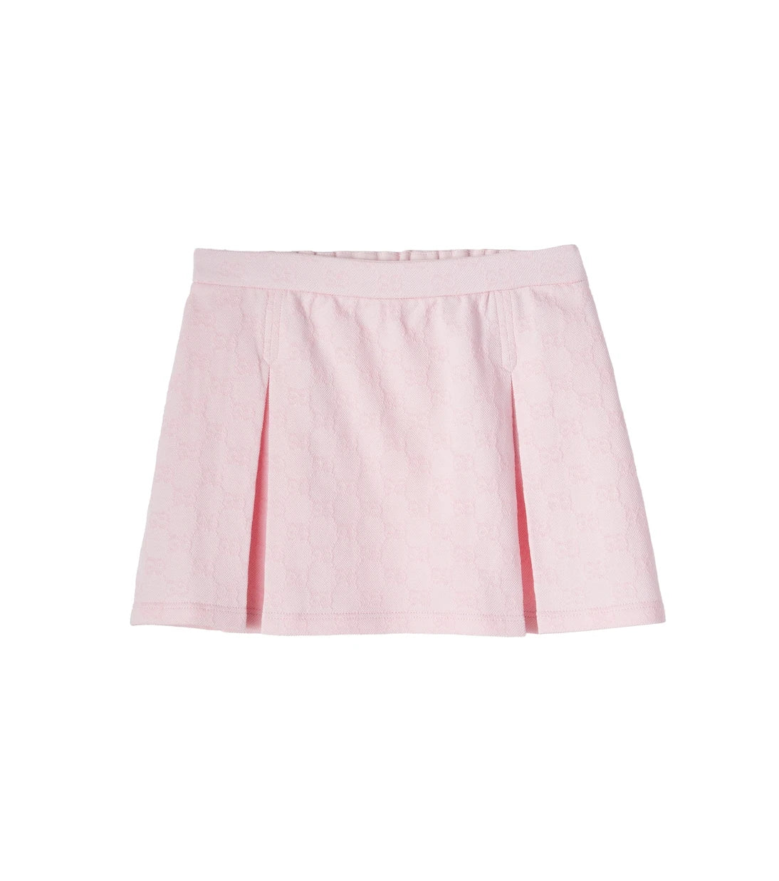 Gucci Kids - GG cotton piqué skirt