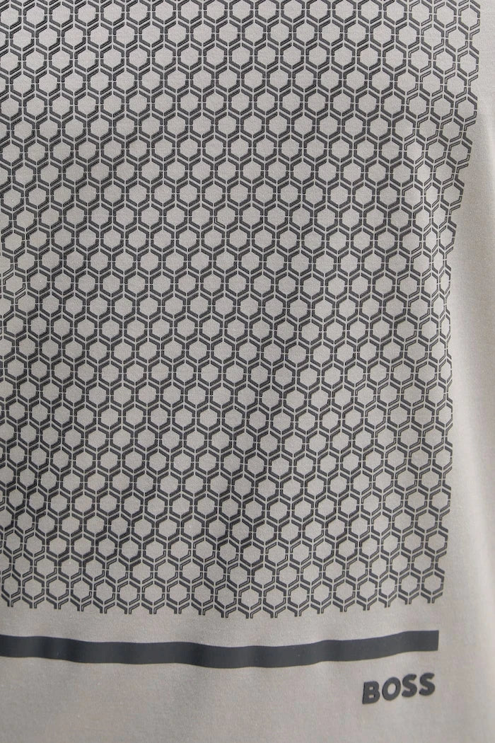 BOSS Green TS_Tour Print Pamuklu Tişört