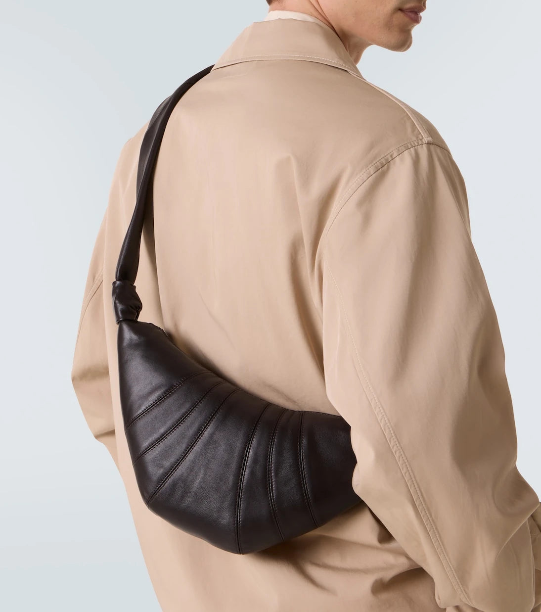 Lemaire - Croissant Small leather shoulder bag