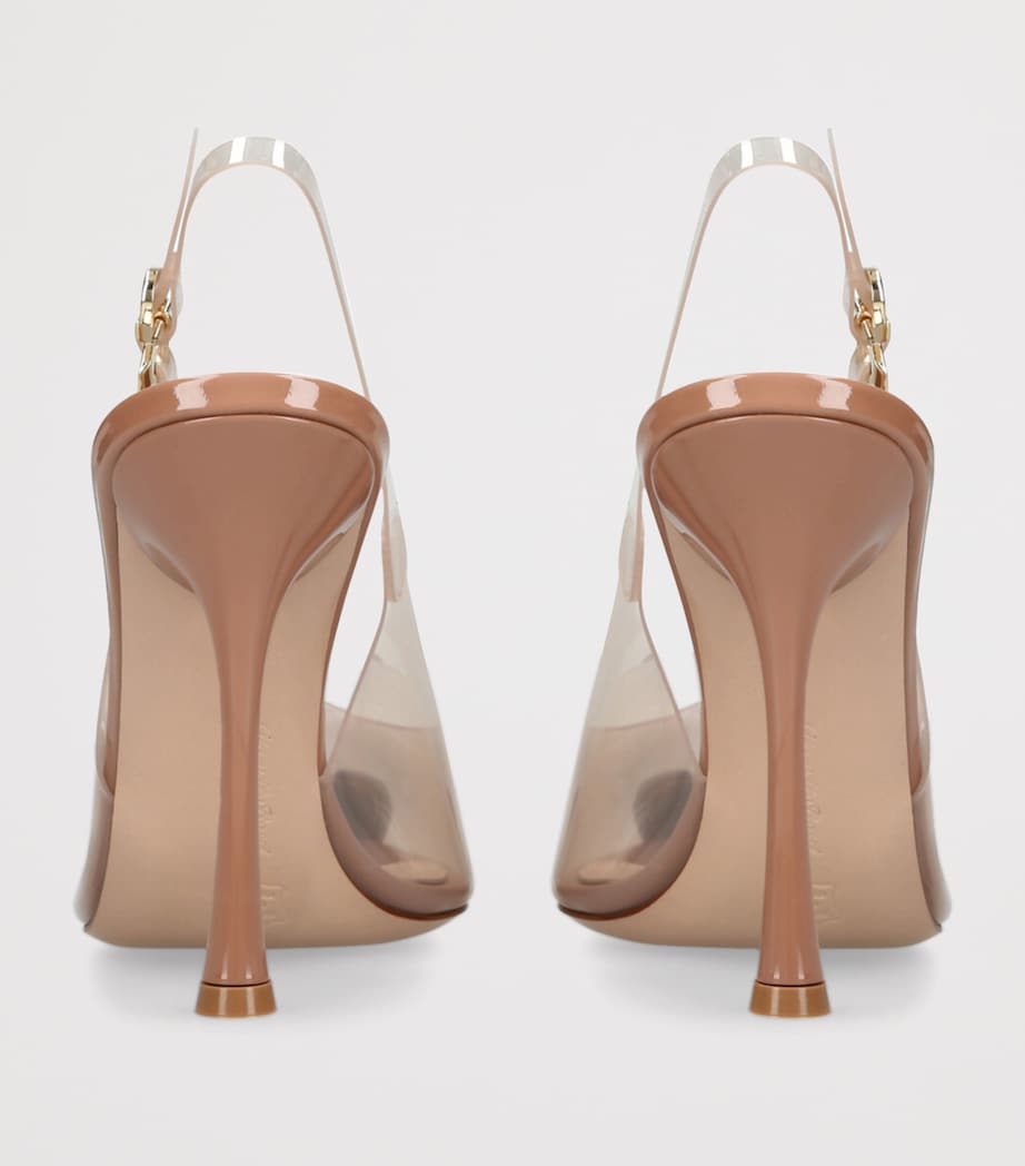 Gold Tipped Diana Slingback Pumps 105