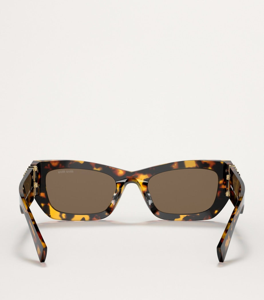 Brown Acetate 0MU 09WS Sunglasses