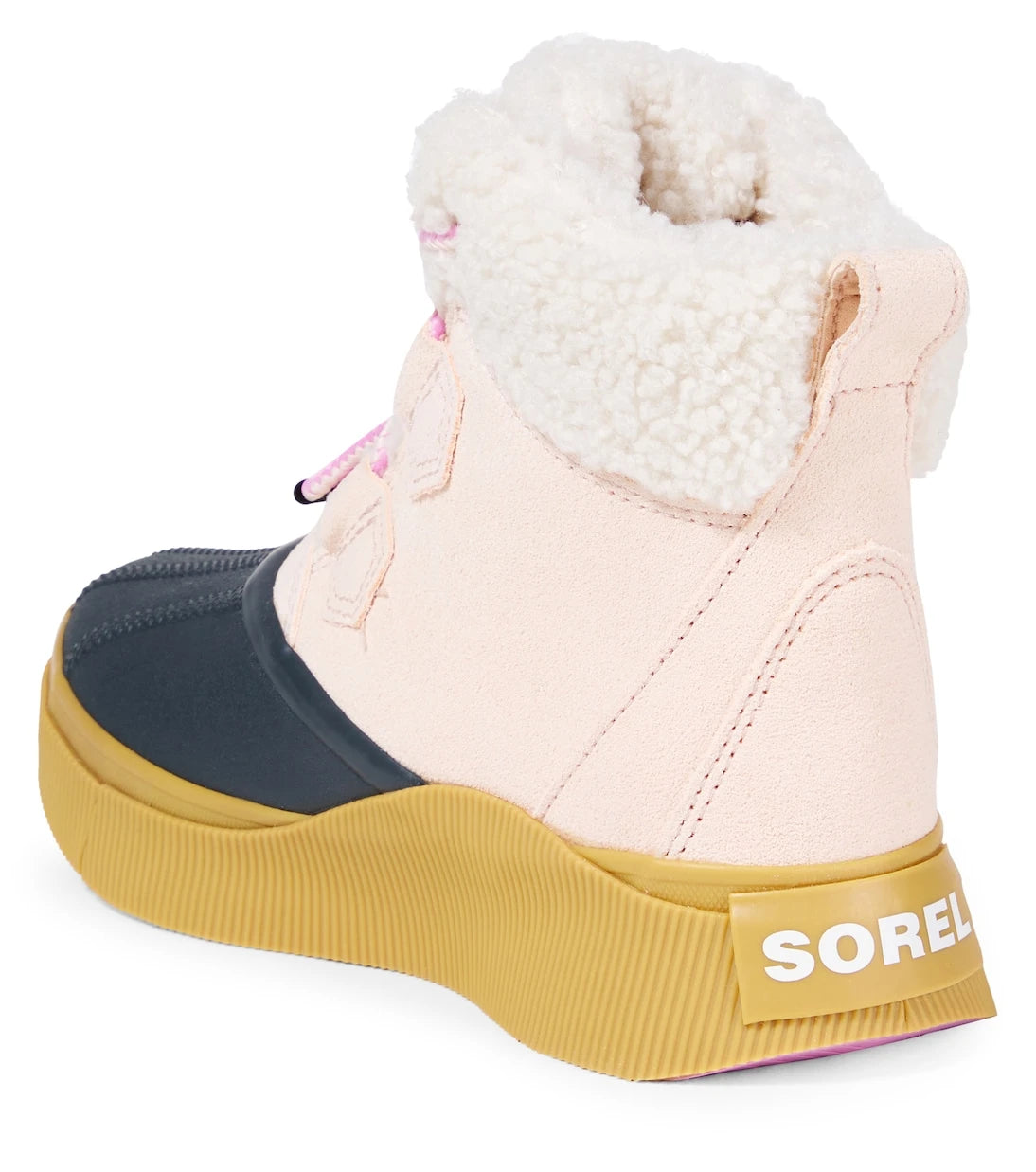 Sorel Kids - Out N About™ shearling-trimmed suede boots