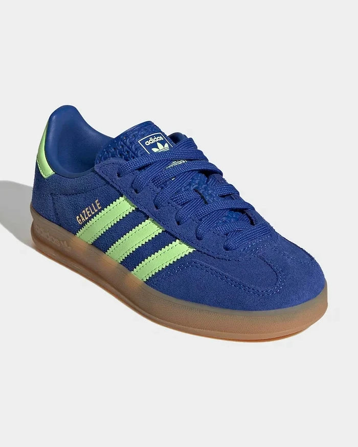 adidas Originals GAZELLE INDOOR маратонки за деца от велур