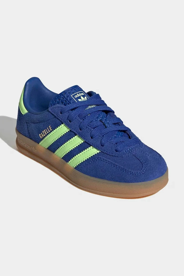 adidas Originals GAZELLE INDOOR çocuk süet spor ayakkabı