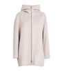 Iris Von Arnim Pink Wool-Cashmere Dance Slim Hoodie