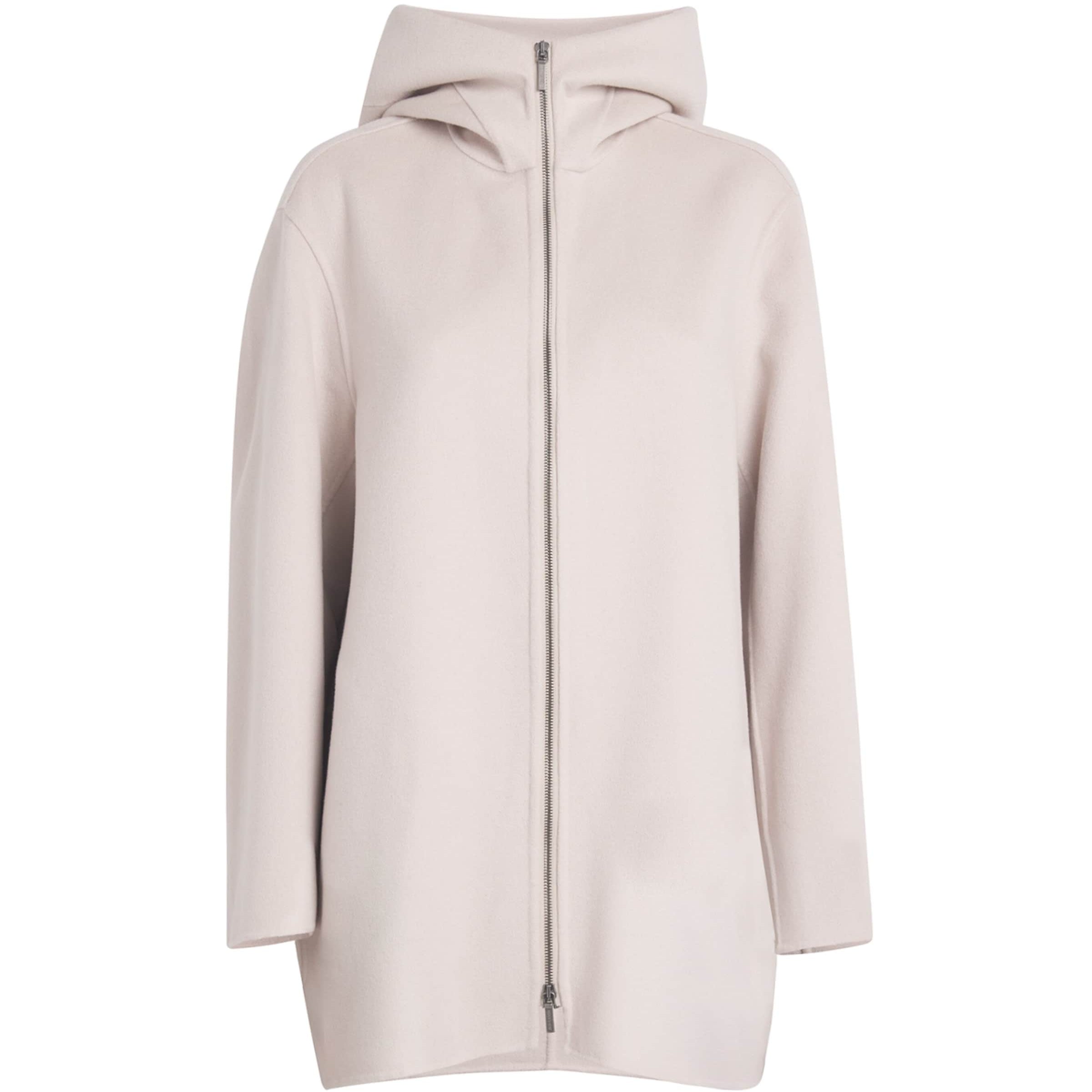 Iris Von Arnim Pink Wool-Cashmere Dance Slim Hoodie