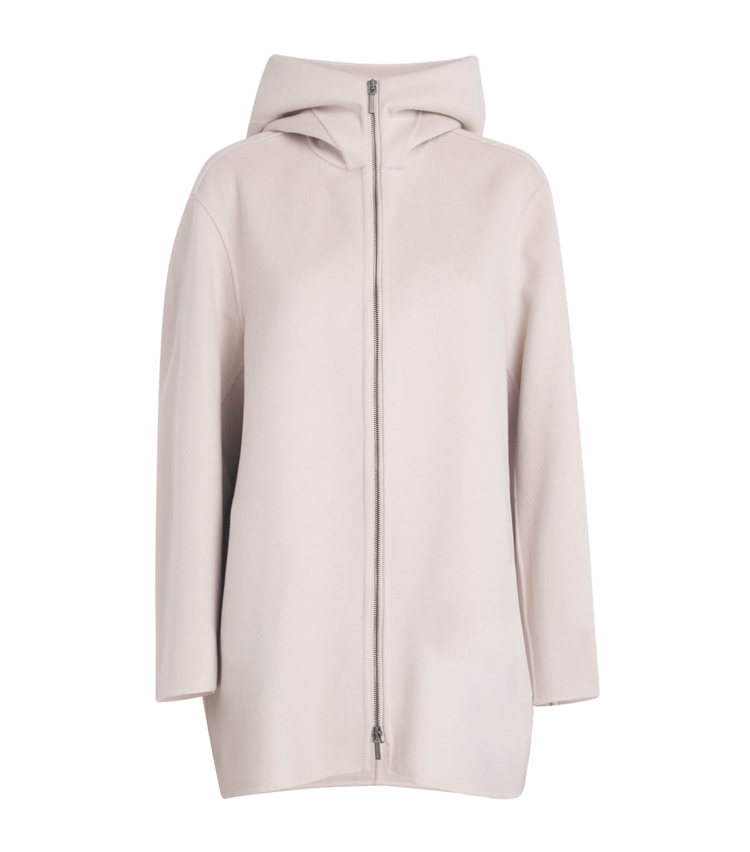 Iris Von Arnim Pink Wool-Cashmere Dance Slim Hoodie