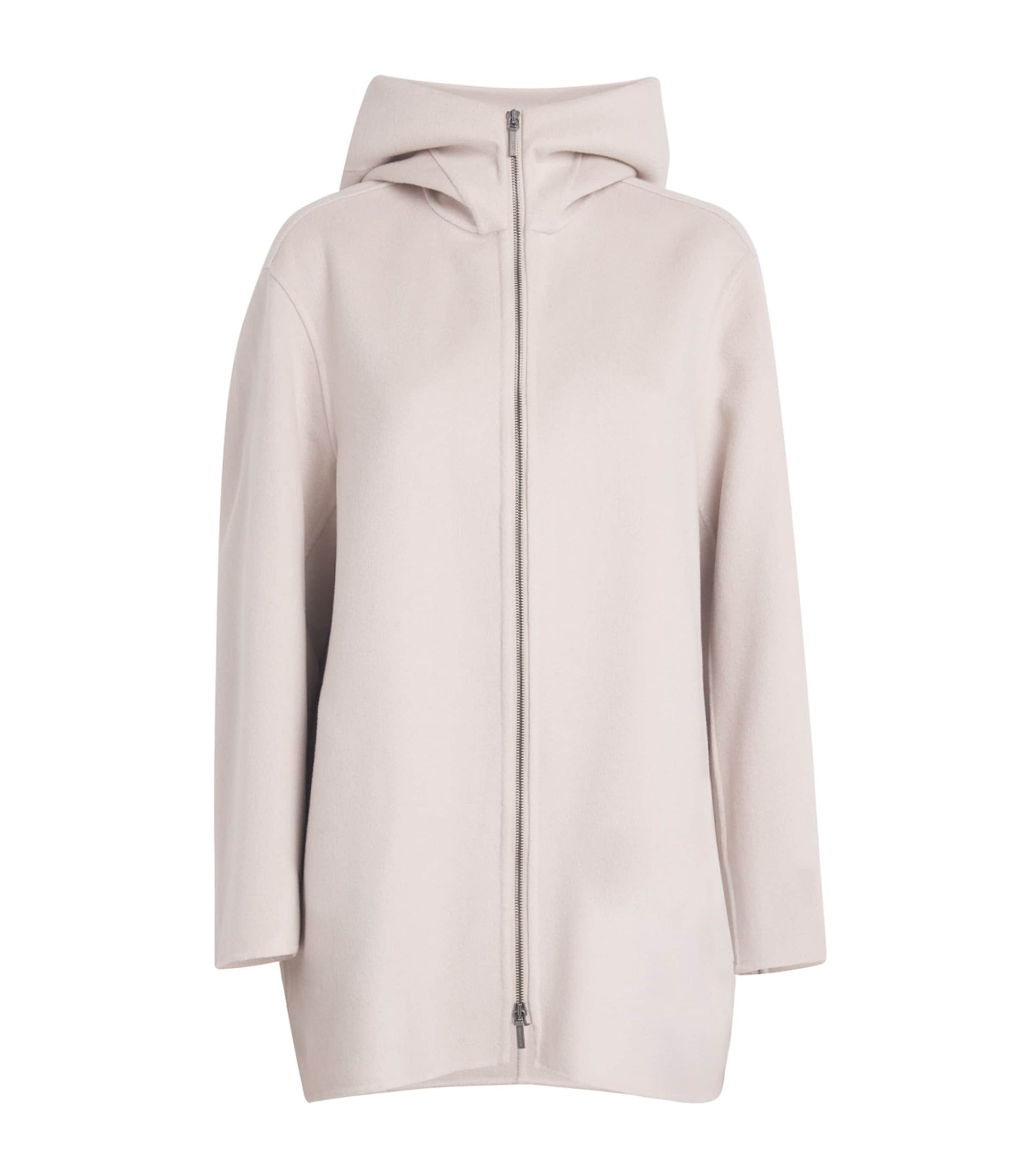 Iris Von Arnim Pink Wool-Cashmere Dance Slim Hoodie