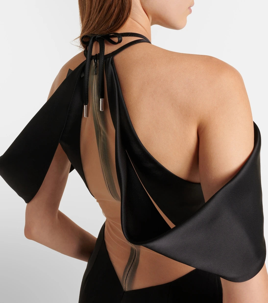 David Koma - Off-shoulder tulle gown