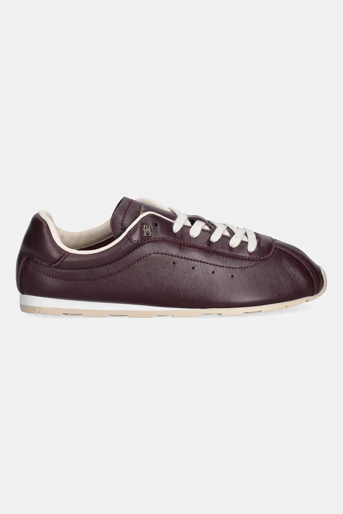 Tommy Hilfiger TH LOW PROFILE RUNNER Deri Sneakers