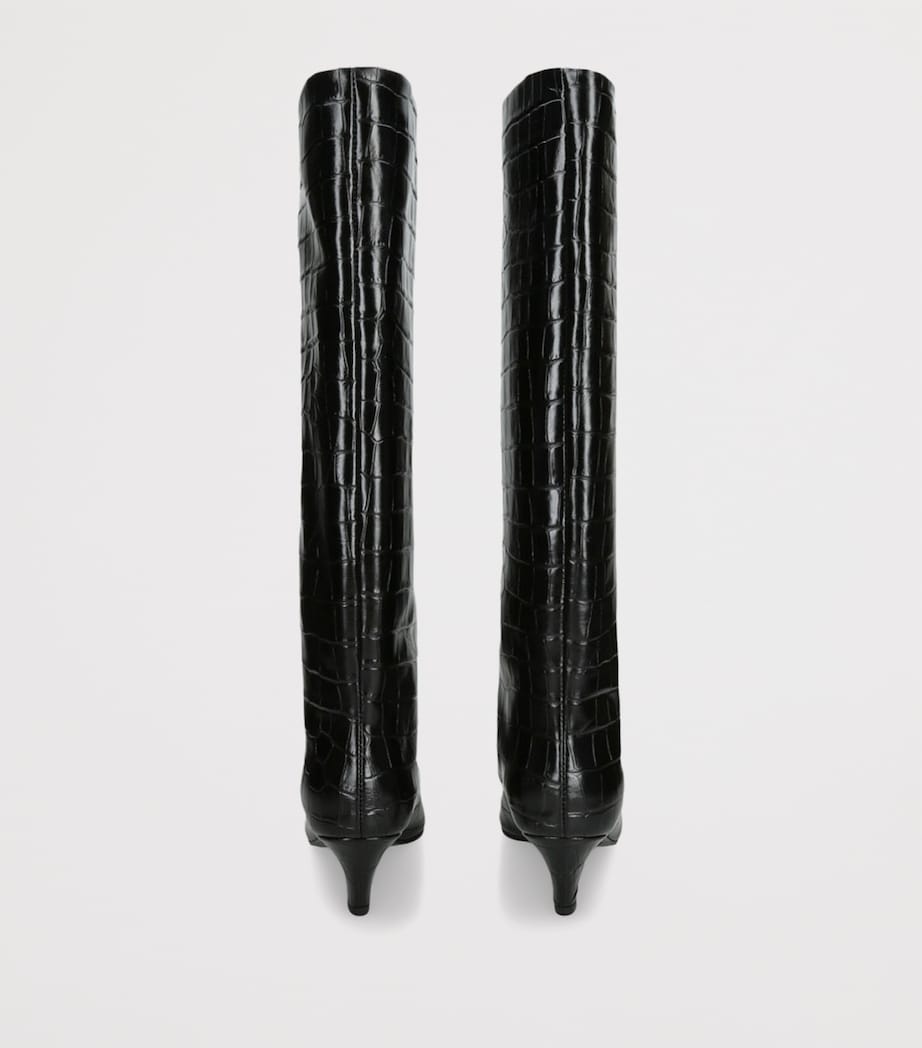 Toteme Black The Wide Shaft Boots 50