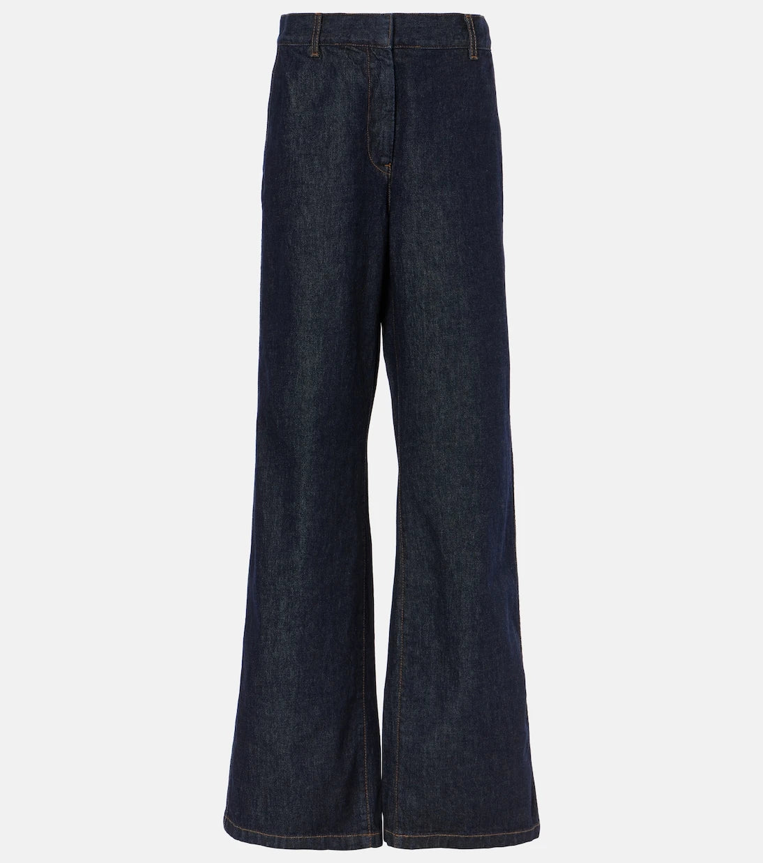 Dries Van Noten - High-rise flared jeans