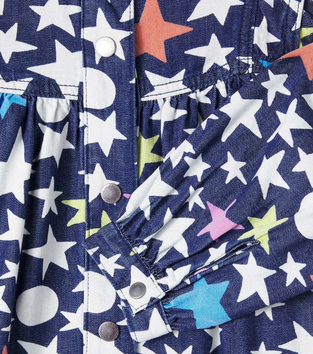 Stella McCartney Kids - Printed denim dress