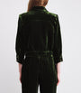 L'Agence Green Velvet Jia Jacket