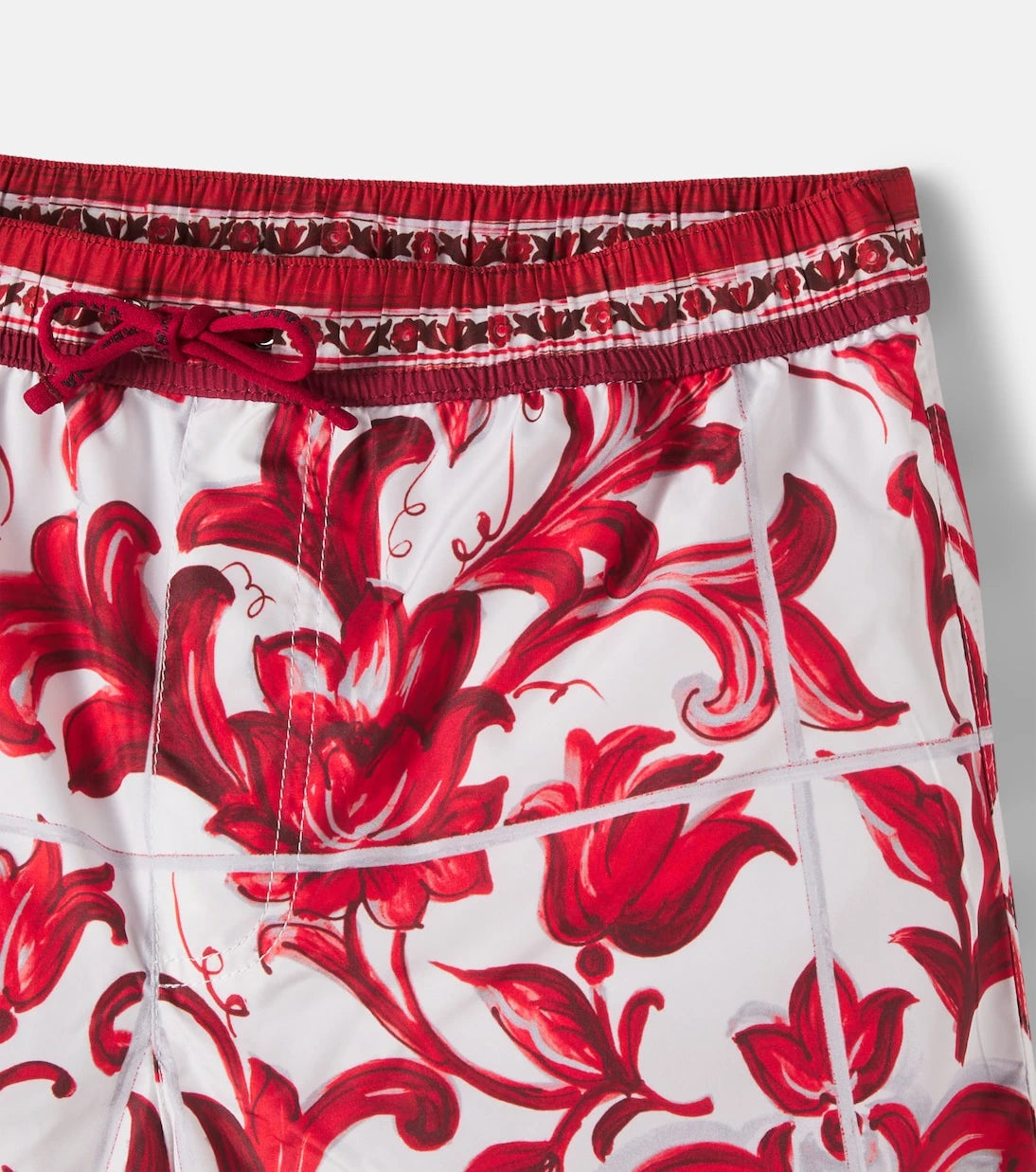 Dolce&Gabbana Kids - Majolica swim trunks