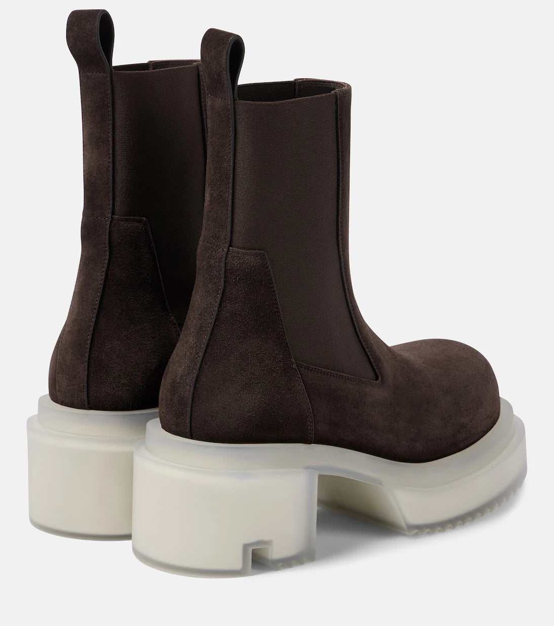 Rick Owens - Beatle suede ankle boots