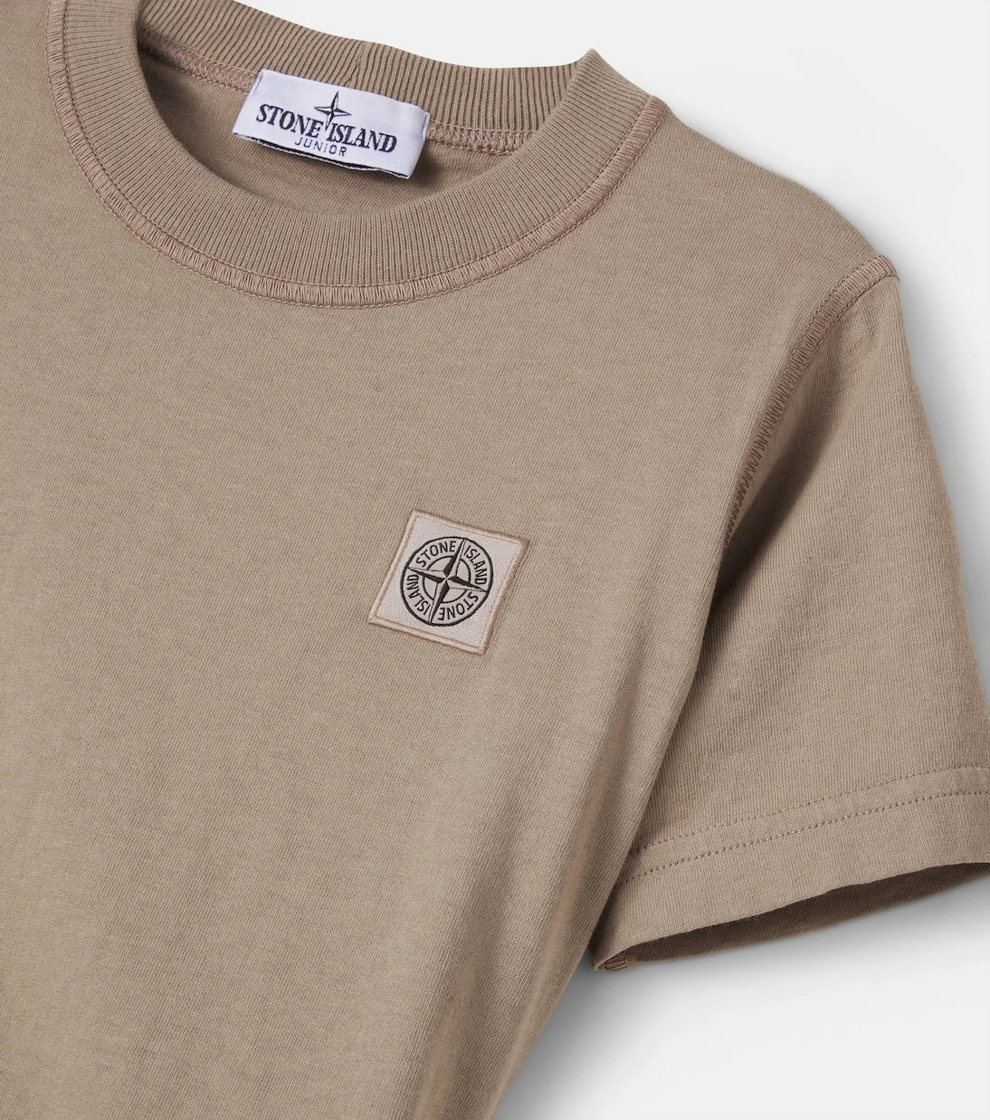 Stone Island Junior - Compass cotton jersey T-shirt