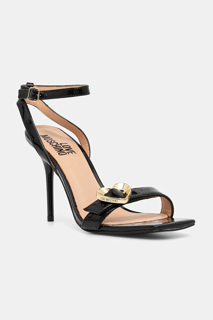 Кожени сандали Love Moschino