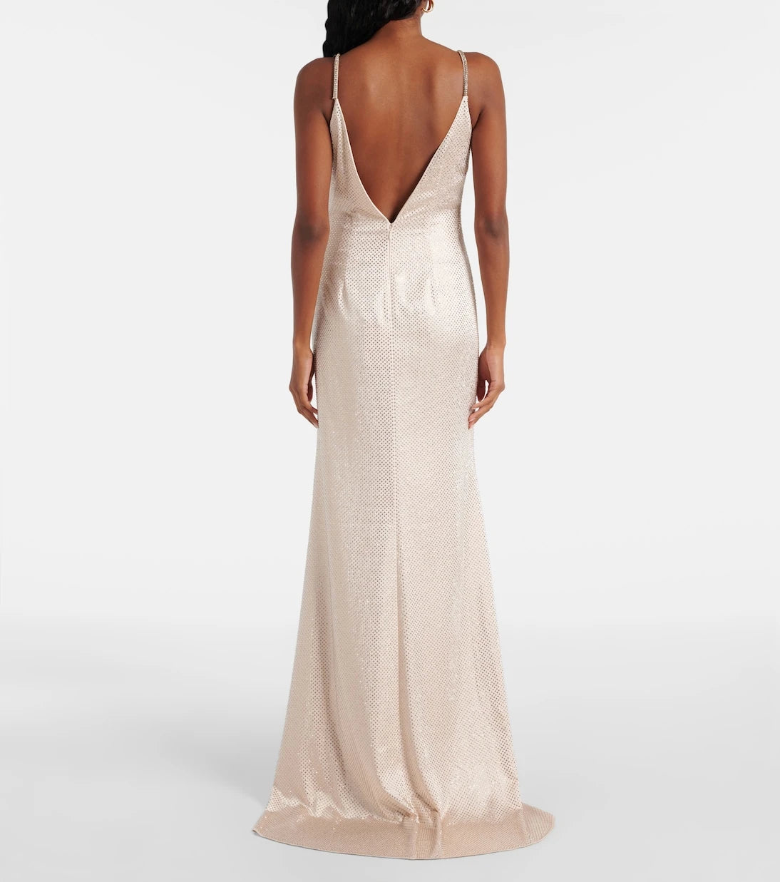 Roland Mouret - Embellished satin gown