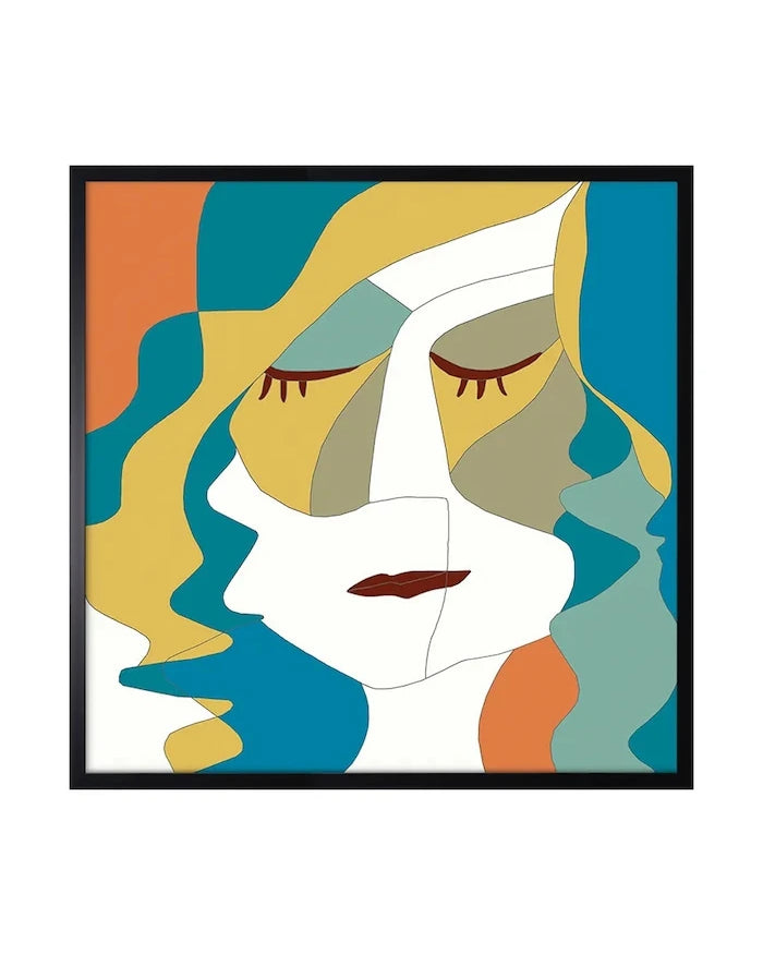 Çerçeveli Duvar Dekoru 70 x 70 cm
