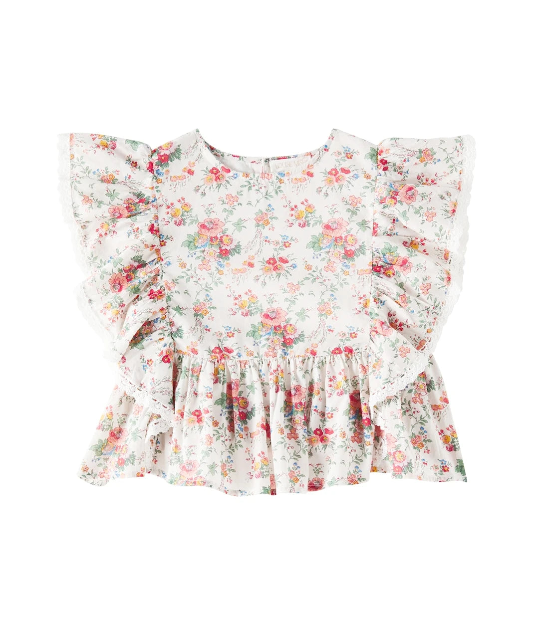 Louise Misha - Ines floral cotton voile top