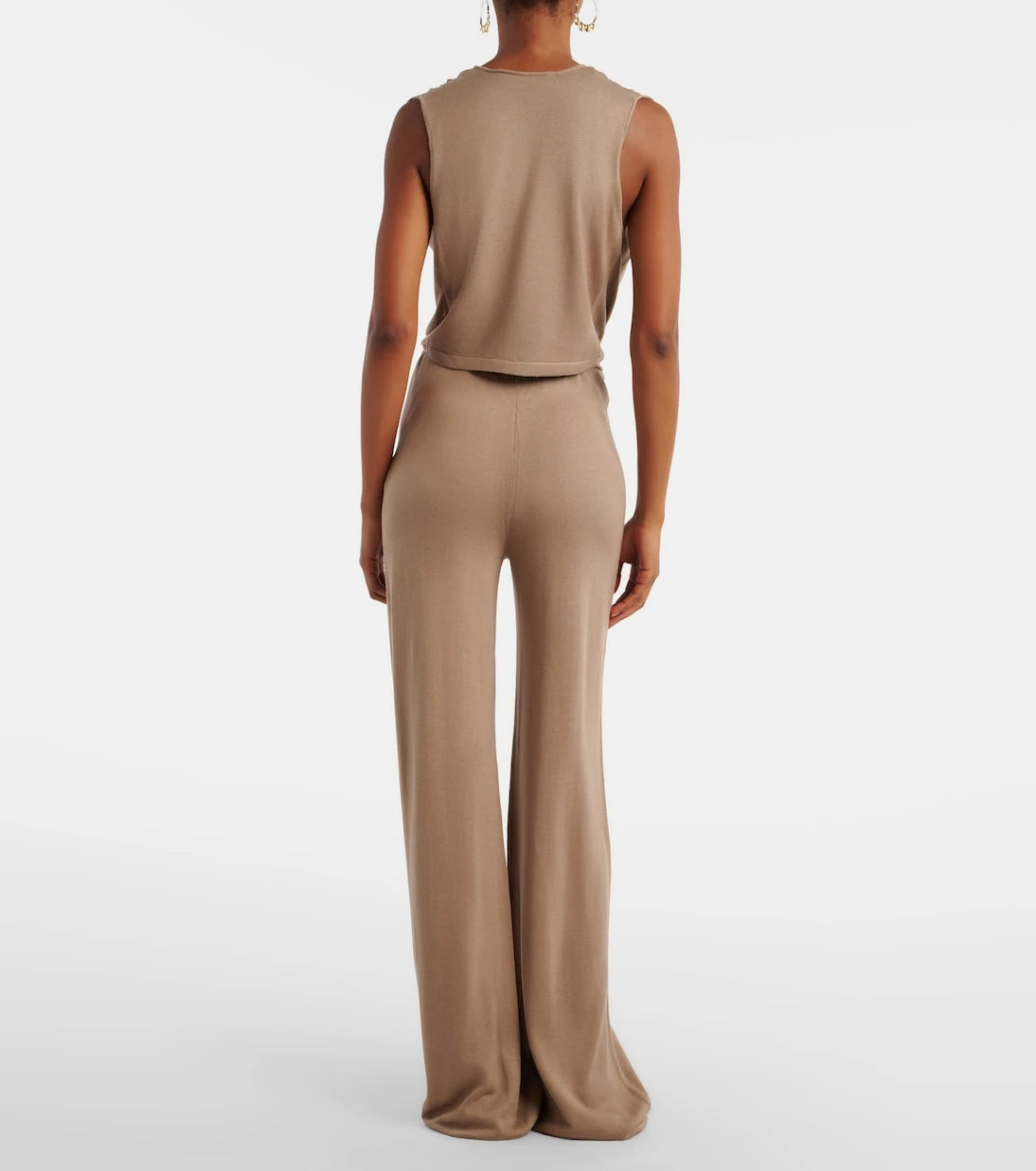 Aya Muse - Esme silk-blend straight pants