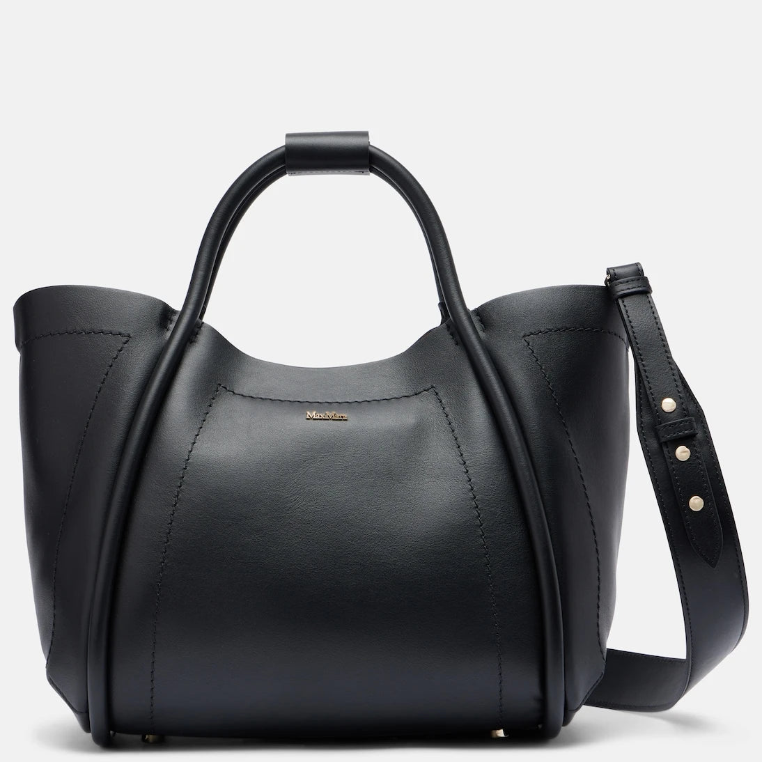 Max Mara - Marin Small leather tote bag