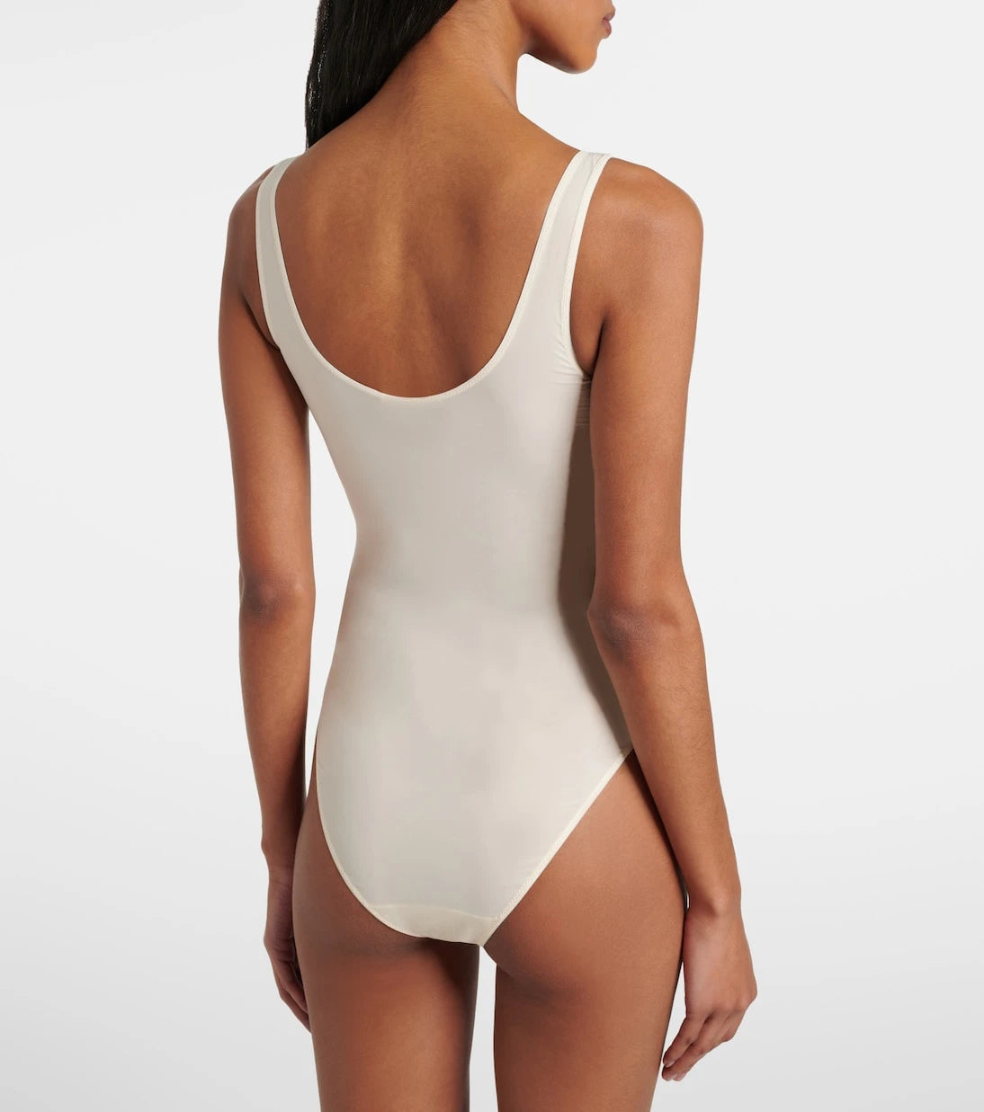 The Row - Mandie silk-blend bodysuit