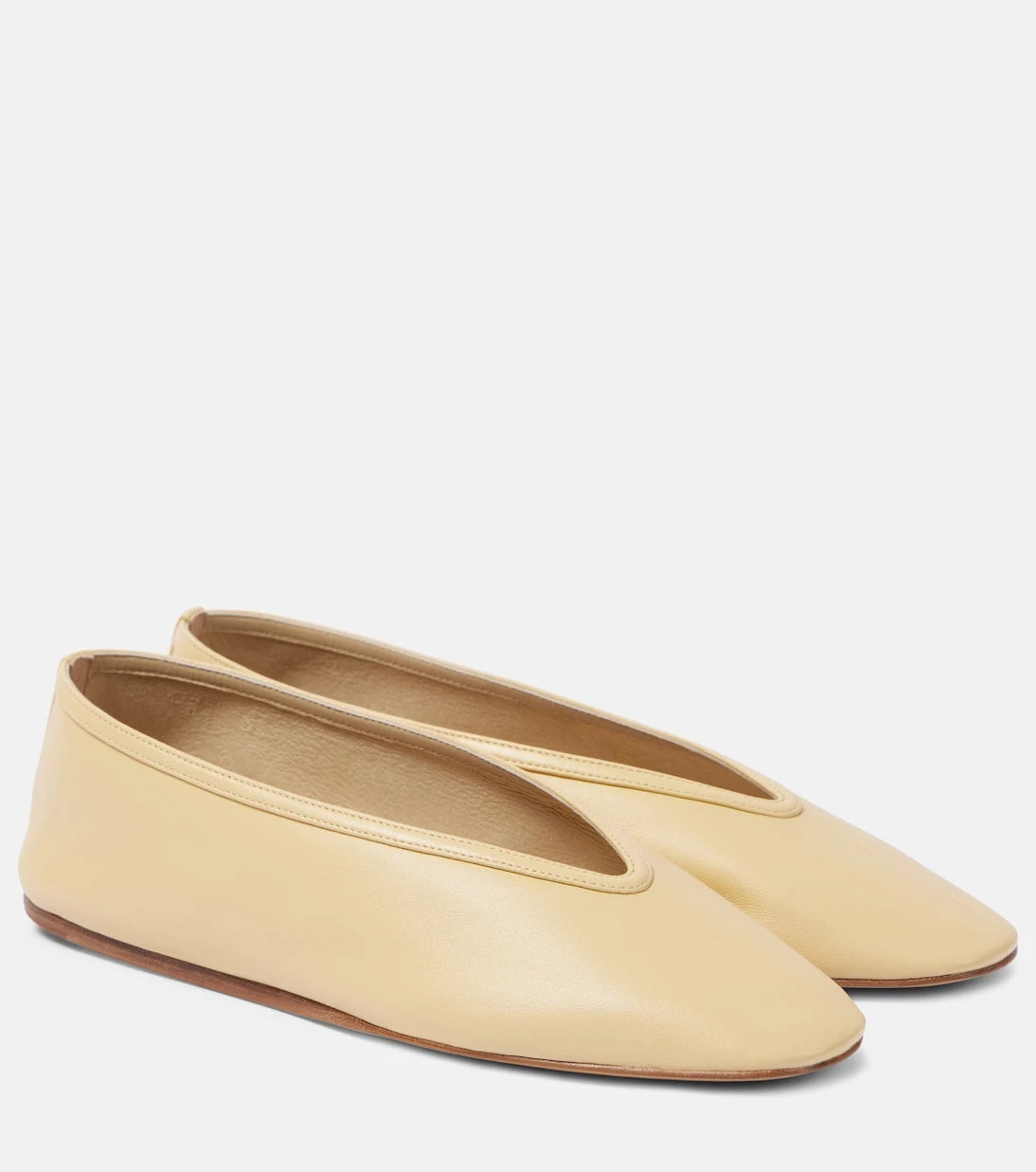 Le Monde Béryl - Luna leather ballet flats