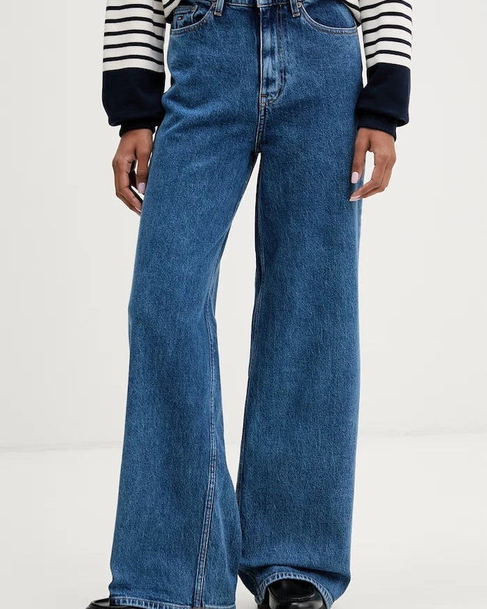 Tommy Jeans wide leg kadın kot pantolon