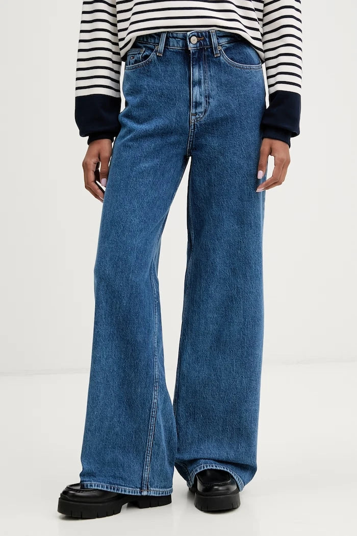 Tommy Jeans дънки wide leg дамски