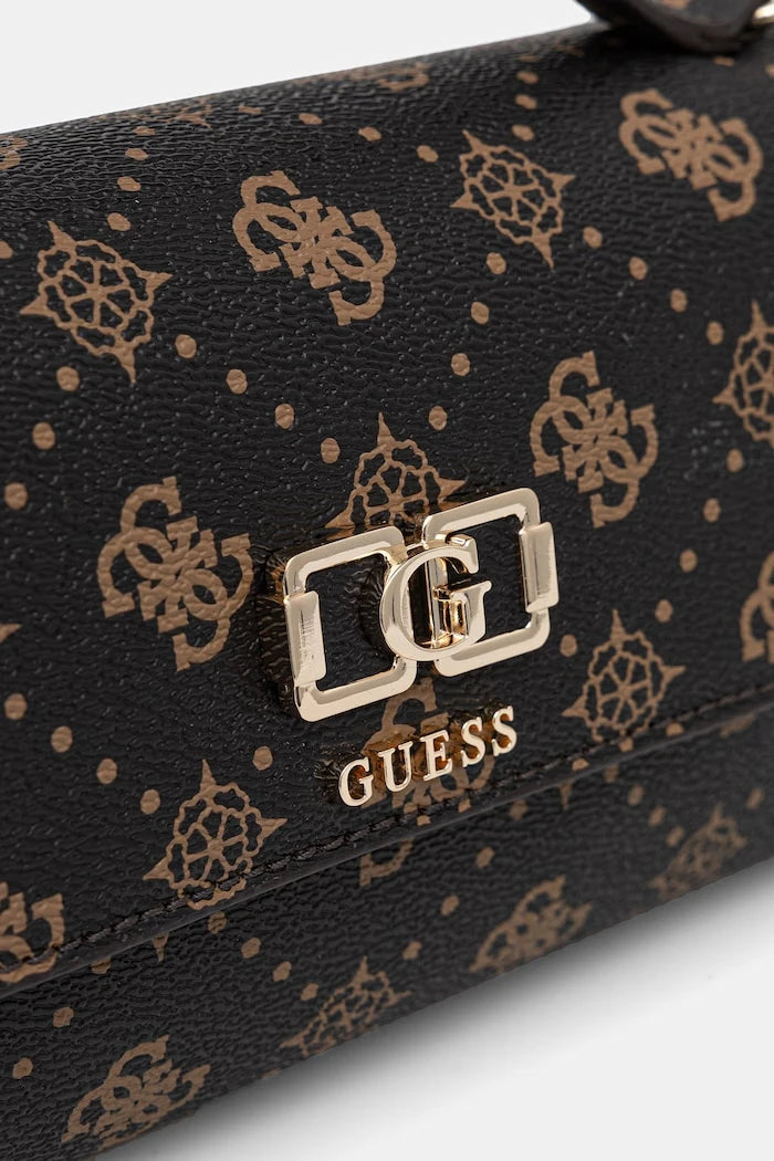 Guess EMELIE suni deri kadın çapraz çanta