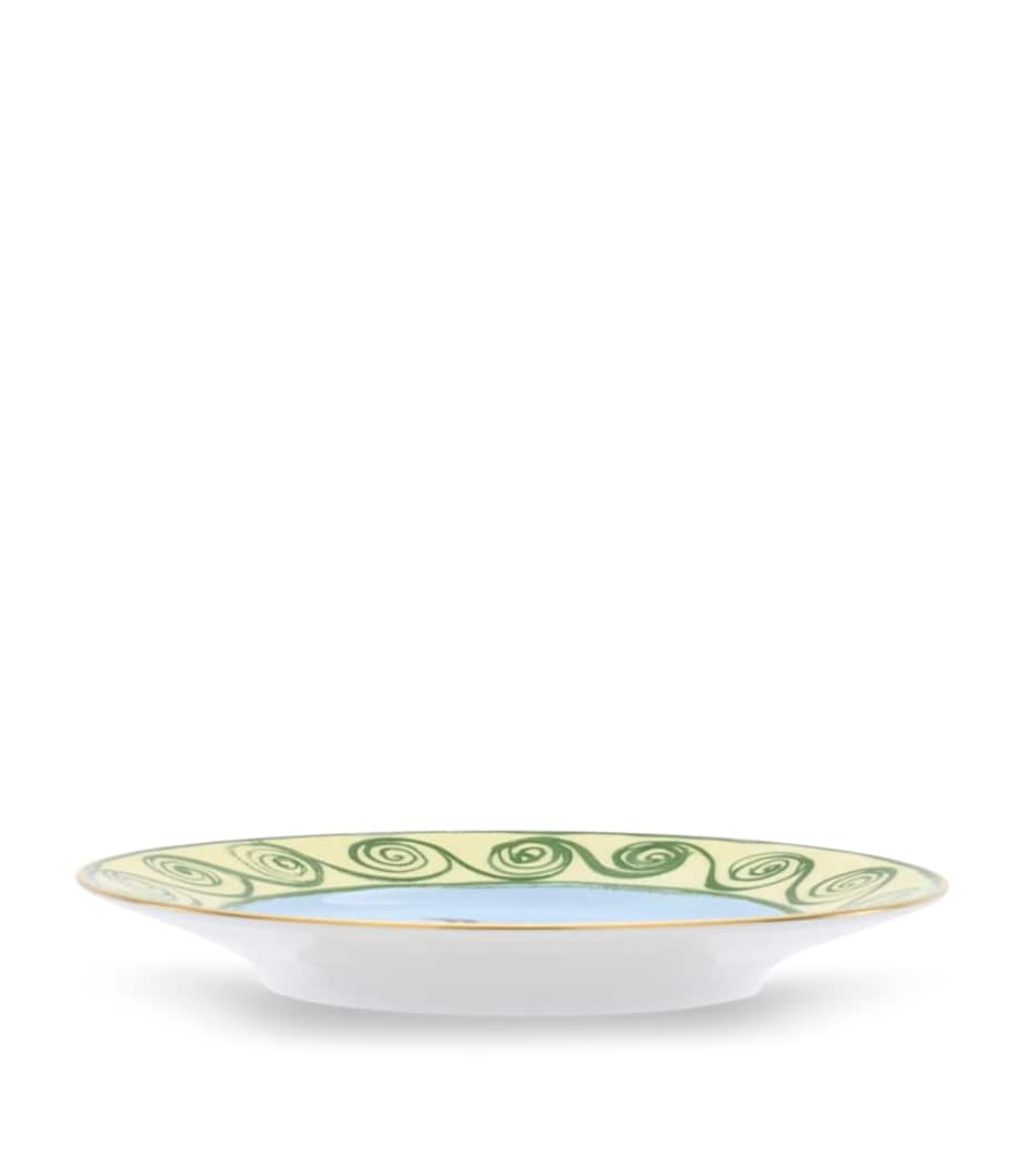 GINORI 1735 Porcelain Il Viaggio di Nettuno Bread Plate (16cm)