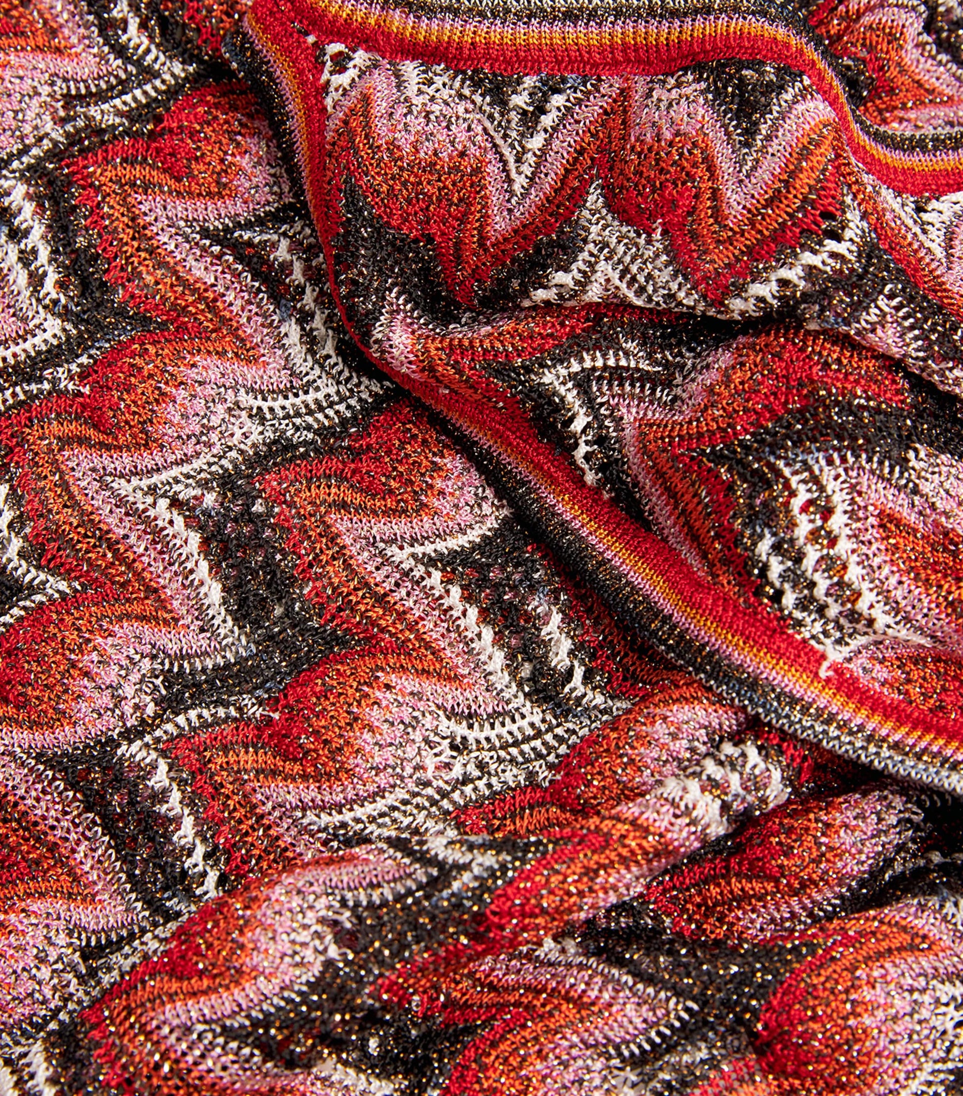 Missoni Red Swirl Zigzag Tank Top