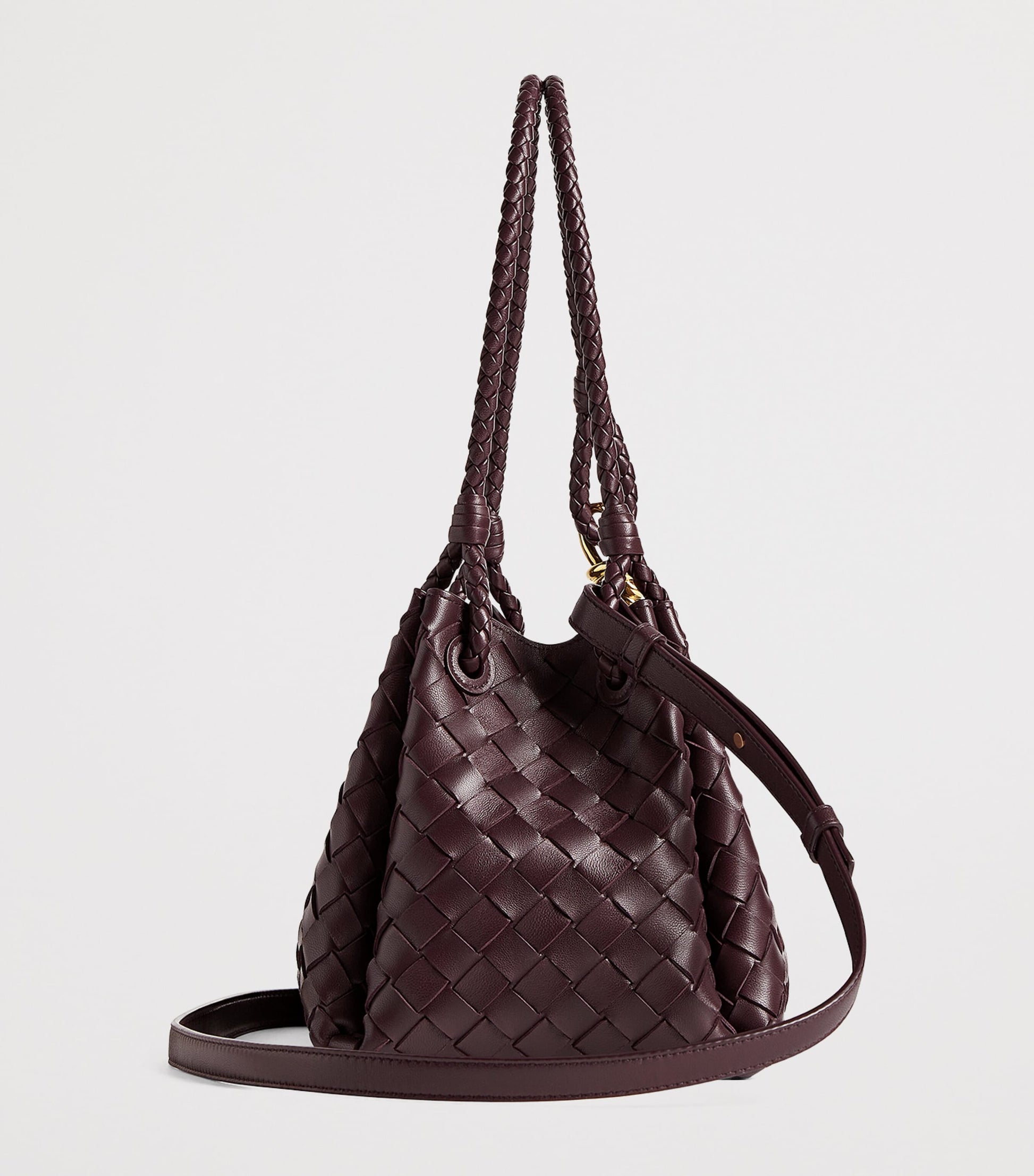 Bottega Veneta Leather Parachute Shoulder Bag