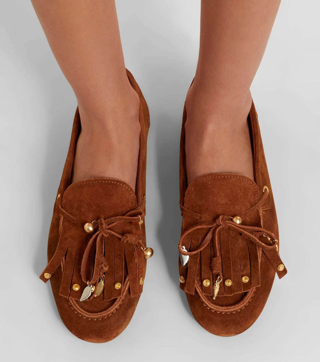 Ancient Greek Sandals - Arodo suede loafers