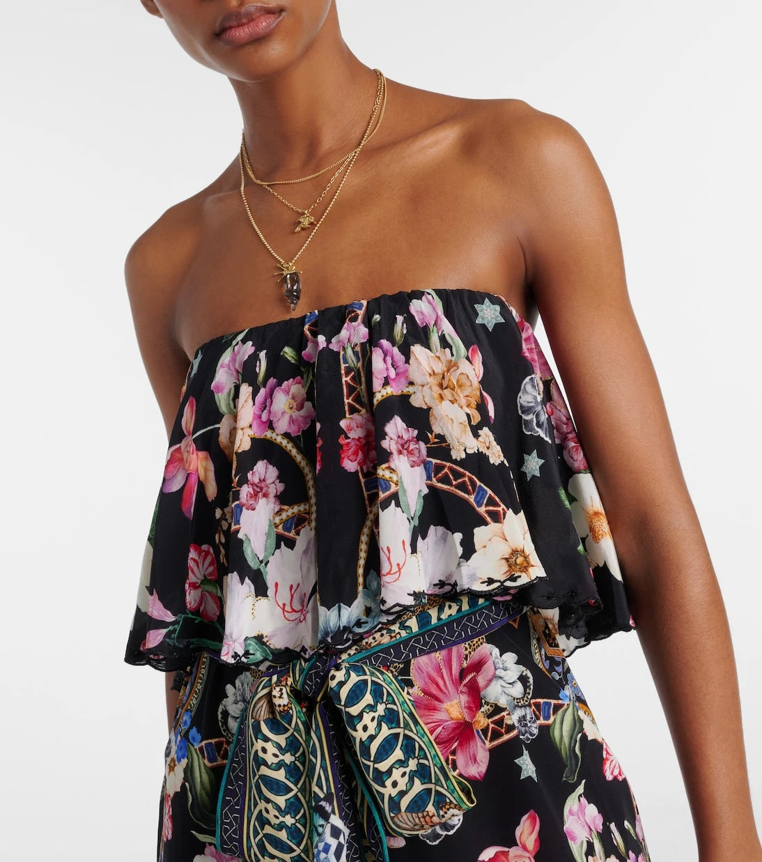 Camilla - Midnight in Monserrate printed jumpsuit