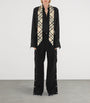 Burberry Silk Skinny Check Scarf